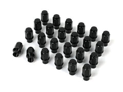 ICON - ICON Alloys Lug Nut Kit Black - 14x1.5 - 24 Lug Nuts w/ Custom Shank - Demon Performance