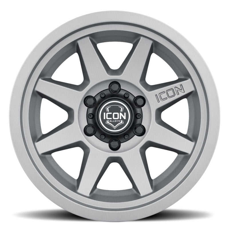 ICON - ICON Rebound 17x8.5 5x5 - 6mm Offset 4.5in BS 71.5mm Bore Charcoal Wheel - Demon Performance