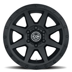 ICON - ICON Rebound 20x9 6x5.5 0mm Offset 5in BS 106.1mm Bore Double Black Wheel - Demon Performance