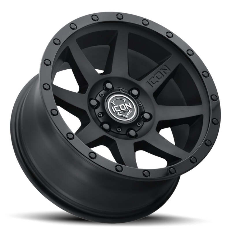ICON - ICON Rebound 20x9 6x5.5 0mm Offset 5in BS 106.1mm Bore Double Black Wheel - Demon Performance