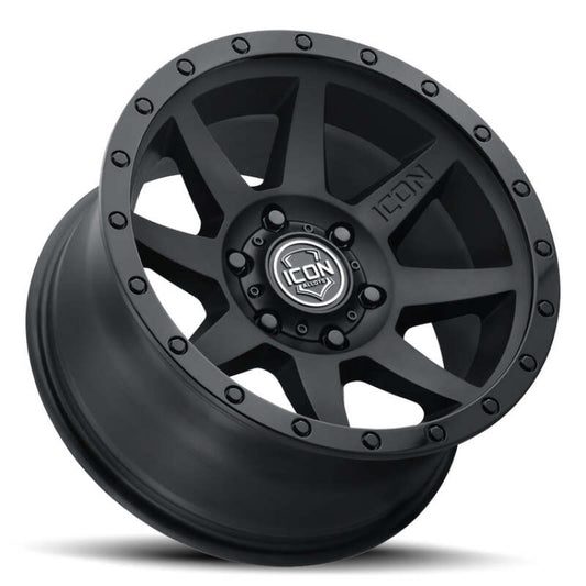ICON - ICON Rebound 20x9 6x5.5 0mm Offset 5in BS 106.1mm Bore Double Black Wheel - Demon Performance