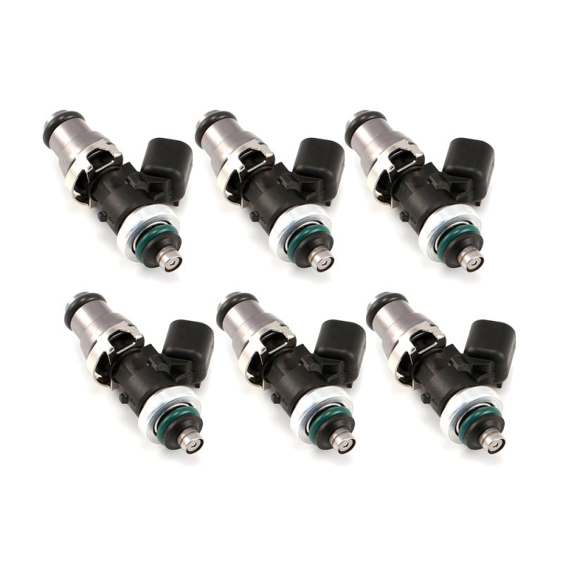 Injector Dynamics - Injector Dynamics 1050 - XDS Injectors 14mm (Grey) Adaptor Top GTR Lower Spacer (Set of 6) - Demon Performance