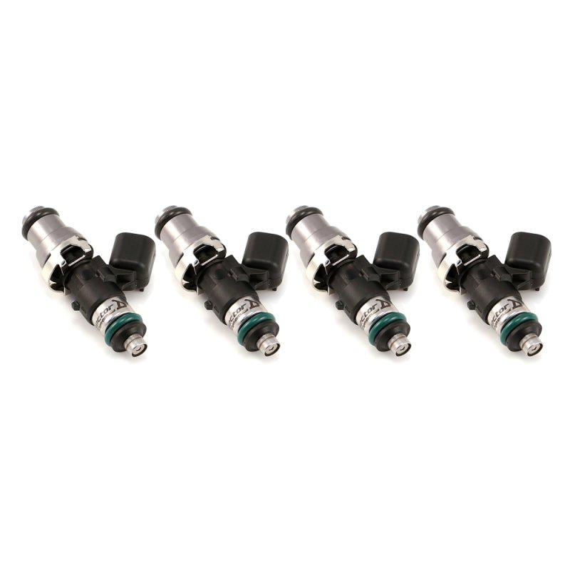Injector Dynamics - Injector Dynamics 1340cc Injectors - 48mm Length - 14mm Grey Top - 14mm Lower O - Ring (Set of 4) - Demon Performance