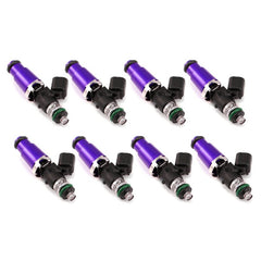 Injector Dynamics - Injector Dynamics 1340cc Injectors - 60mm Length - 14mm Purple Top - 14mm Lower O - Ring (Set of 8) - Demon Performance