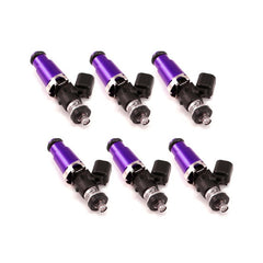 Injector Dynamics - Injector Dynamics 1340cc Injectors - 60mm Length - 14mm Purple Top - Denso Lower Cushion (Set of 6) - Demon Performance