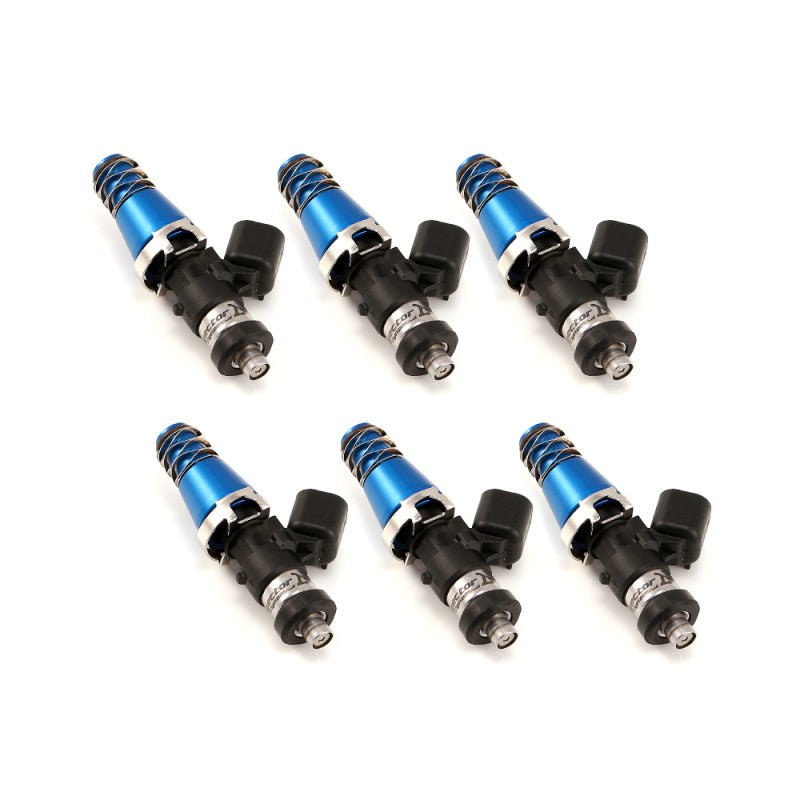 Injector Dynamics - Injector Dynamics 1750-XDS - 60mm Length - 11mm Blue Top - Denso Lower Cushion (Set of 6) - Demon Performance