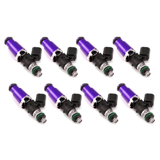 Injector Dynamics - Injector Dynamics 1750-XDS - 60mm Length - 14mm Purple Top - 14mm Lower O-Ring (Set of 8) - Demon Performance