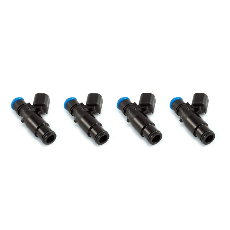 Injector Dynamics - Injector Dynamics 1750-XDS - USCAR Connector / 48mm Length / 14mm (Black) BOTTOM Adaptor - Set of 4 - Demon Performance