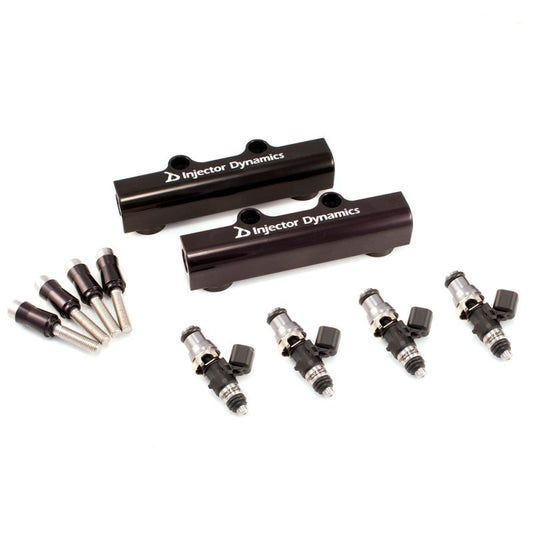 Injector Dynamics - Injector Dynamics ID1300 Subaru STi (04 - 06) 1300cc Injectors Top Feed Conversion Kit - Demon Performance