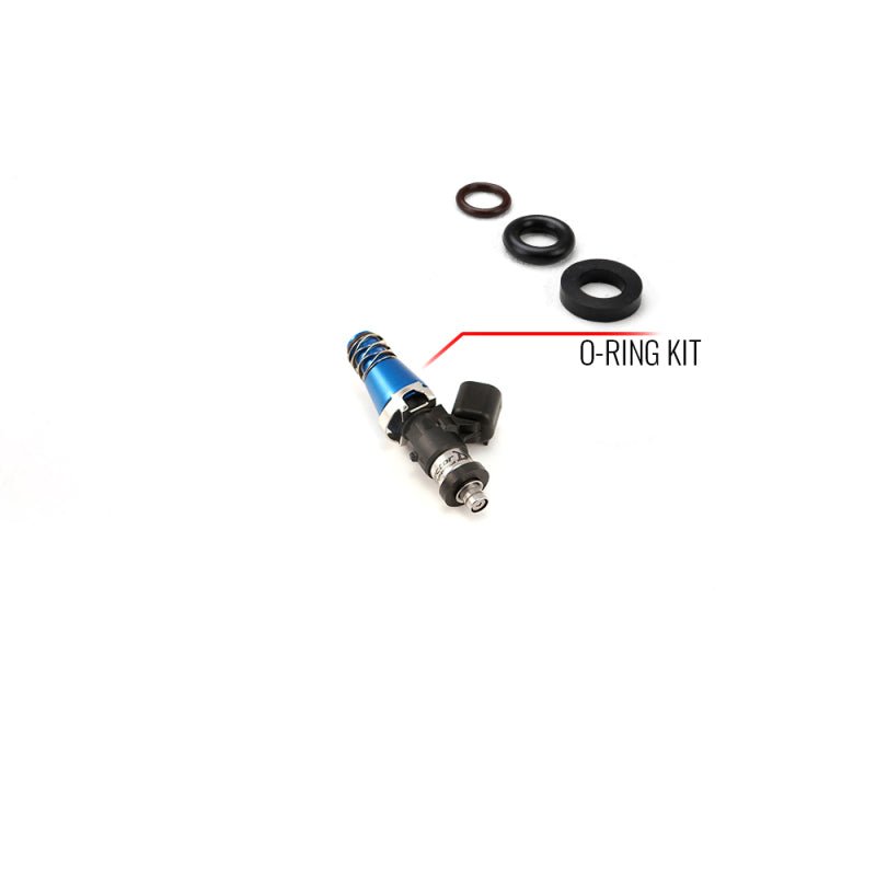 Injector Dynamics - Injector Dynamics O-Ring/Seal Service Kit for Injector w/ 11mm Top Adapter and -204 Lower Cushion. - Demon Performance