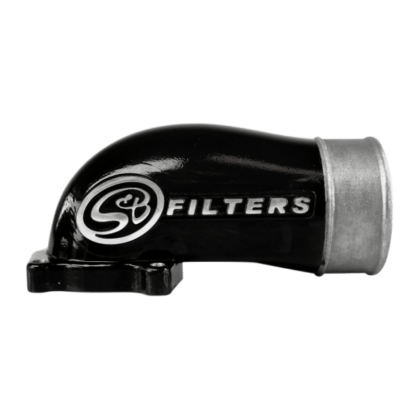 S&B - Intake Elbow 90 Degree With Cold Side Intercooler Piping and Boots For 03 - 04 Ford Powerstroke 6.0L S&B - Demon Performance