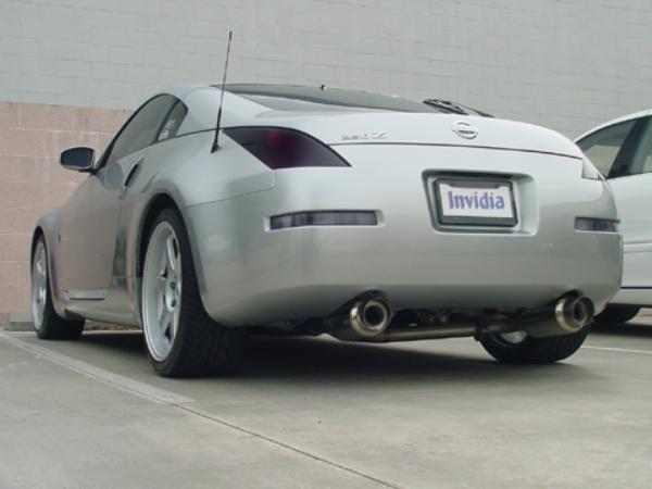 Invidia - Invidia 02 - 06 Nissan 350z 60mm REGULAR N1 Y - Pipe Back Exhaust System - Demon Performance