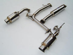 Invidia - Invidia 02 - 06 Nissan 350z 60mm REGULAR N1 Y - Pipe Back Exhaust System - Demon Performance