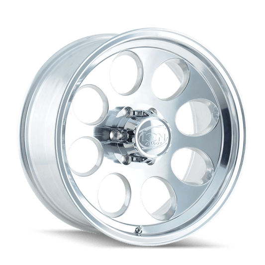 ION Wheels - ION Type 171 17x9 / 6x139.7 BP / 0mm Offset / 106mm Hub Polished Wheel - Demon Performance
