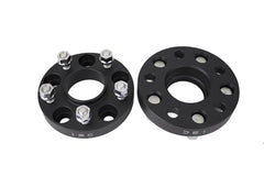 ISC Suspension - ISC Suspension Nissan 5x114.3 Hub Centric (66 Hub Bore) Wheel Spacers 25mm Black (Pair) - Demon Performance