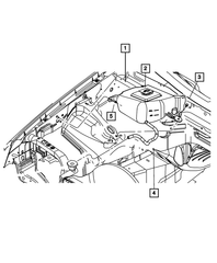 Jeep Grand Cherokee/Commander Coolant Recovery Bottle
