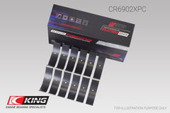 King Engine Bearings - King Engine Bearings Nissan VQ35HR/VQ37VHR/VR30DTT pMaxKote Rod Bearing Set - Size +.25mm - Demon Performance