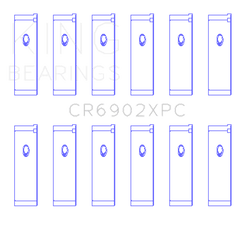 King Engine Bearings - King Engine Bearings Nissan VQ35HR/VQ37VHR/VR30DTT pMaxKote Rod Bearing Set - Size STD - Demon Performance