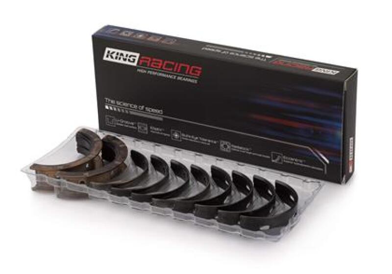 King Engine Bearings - King Engine Bearings Nissan VR38DETT (Size 0.25) pMaxKote Performance Main Bearings - Set of 8 - Demon Performance