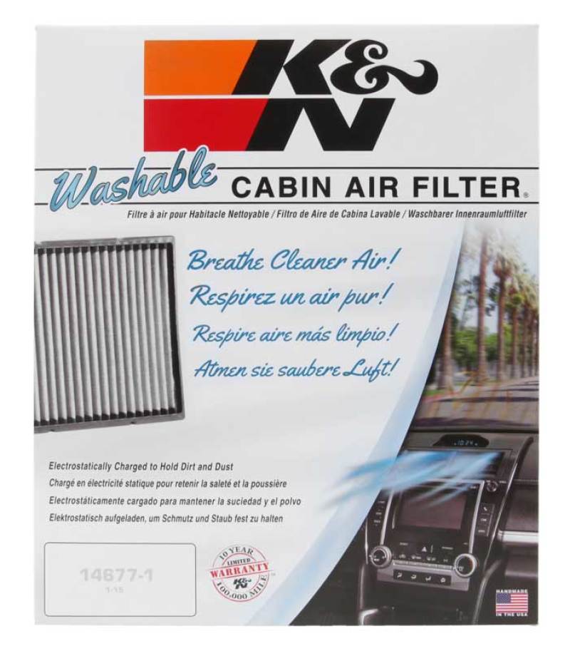 K&N Engineering - K&N 08 - 20 Dodge Grand Caravan 3.6L Cabin Air Filter - Demon Performance