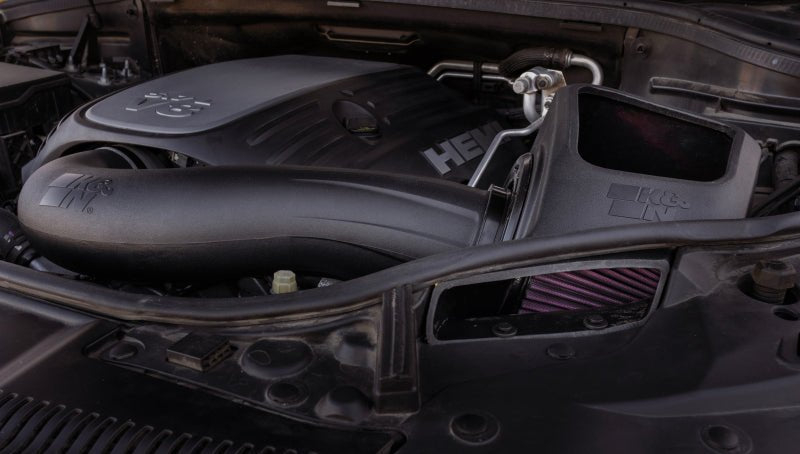 K&N Engineering - K&N 11 - 22 Jeep Grand Cherokee V8 - 5.7L F Performance Air Intake System - Demon Performance