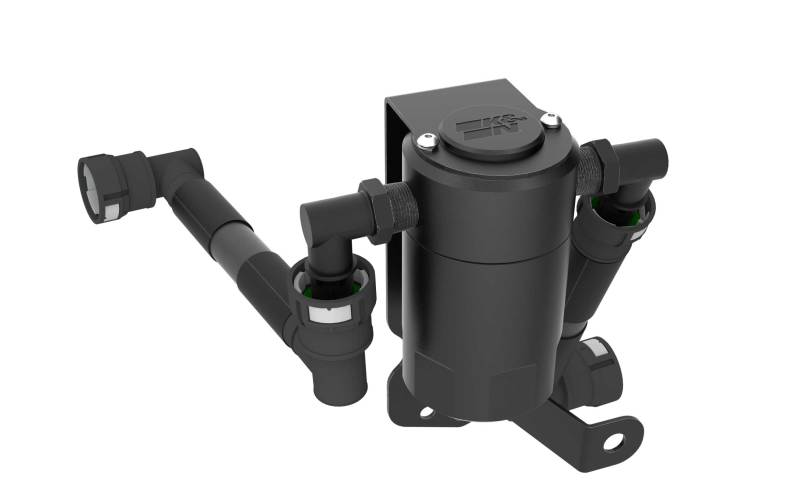 K&N Engineering - K&N 15 - 23 Dodge Challenger 6.2L V8 / 15 - 23 Dodge Charger 6.2L V8 Oil Catch Can - Demon Performance