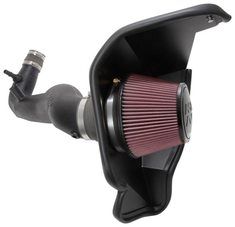 K&N Engineering - K&N 2018 Ford Mustang L4 - 2.3L F/I Aircharger Performance Intake - Demon Performance