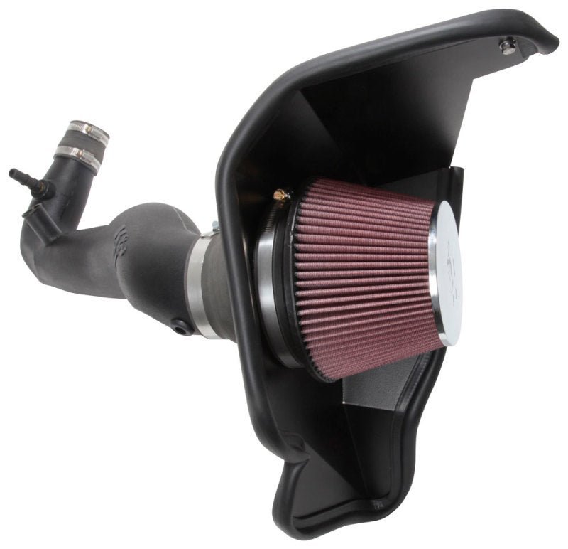 K&N Engineering - K&N 2018 Ford Mustang L4 - 2.3L F/I Aircharger Performance Intake - Demon Performance