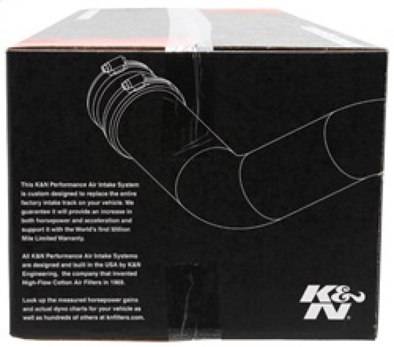 K&N Engineering - K&N 2018 Ford Mustang L4 - 2.3L F/I Aircharger Performance Intake - Demon Performance