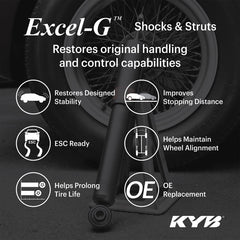 KYB - KYB 16 - 25 Dodge Durango (w/o Sport & High Perf Susp.) Excel - G Gas Strut - Front Left - Demon Performance