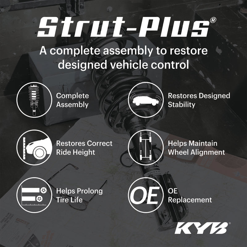 KYB - KYB 17 - 24 Nissan Titan 4WD (Ex. PRO - 4X & w/o Off - Road Package) Strut - Plus Assembly - Front - Demon Performance