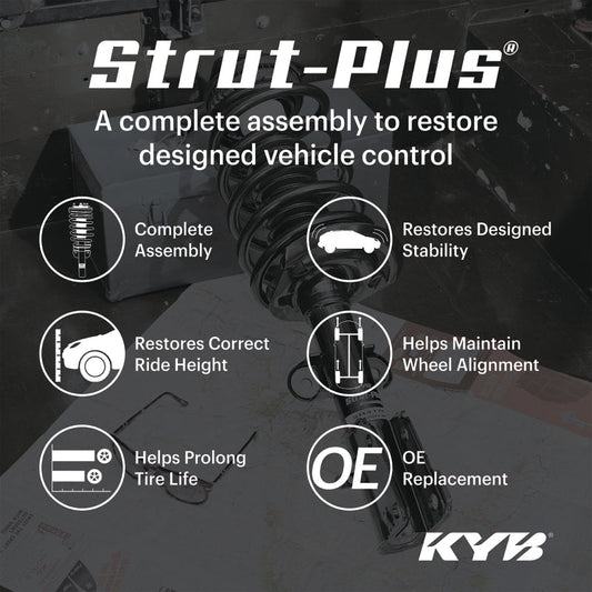 KYB - KYB 17 - 24 Nissan Titan 4WD (Ex. PRO - 4X & w/o Off - Road Package) Strut - Plus Assembly - Front - Demon Performance