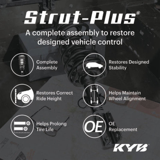 KYB - KYB 20 - 23 Dodge Challenger RWD 3.6L / 5.7L (Exc. Sport & Elec. Susp.) Strut - Plus Assembly - Front - Demon Performance