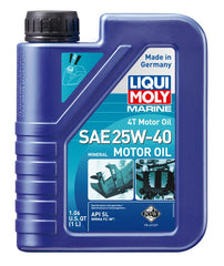 LIQUI MOLY - LIQUI MOLY 1L Marine 4T Motor Oil 25W40 - Demon Performance