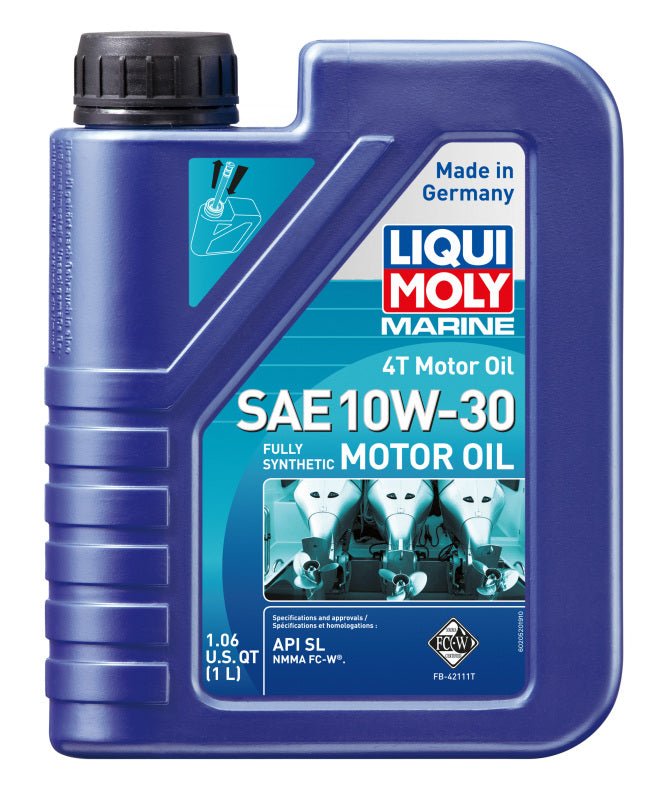 LIQUI MOLY - LIQUI MOLY 1L Marine 4T Motor Oil SAE 10W30 - Demon Performance