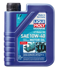 LIQUI MOLY - LIQUI MOLY 1L Marine 4T Motor Oil SAE 10W40 - Demon Performance