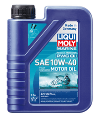 LIQUI MOLY - LIQUI MOLY 1L Marine PWC Motor Oil SAE 10W40 - Demon Performance