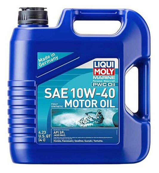 LIQUI MOLY - LIQUI MOLY 4L Marine PWC Motor Oil SAE 10W40 - Demon Performance