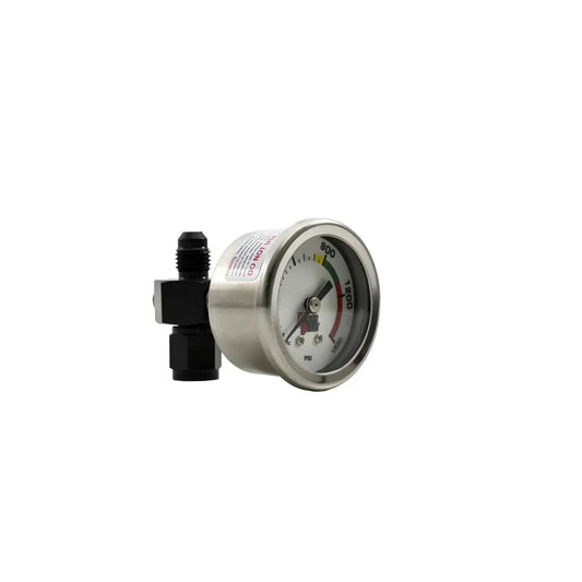 Nitrous Outlet - Luminescent Nitrous Pressure Gauge & 6 AN Manifold - Demon Performance