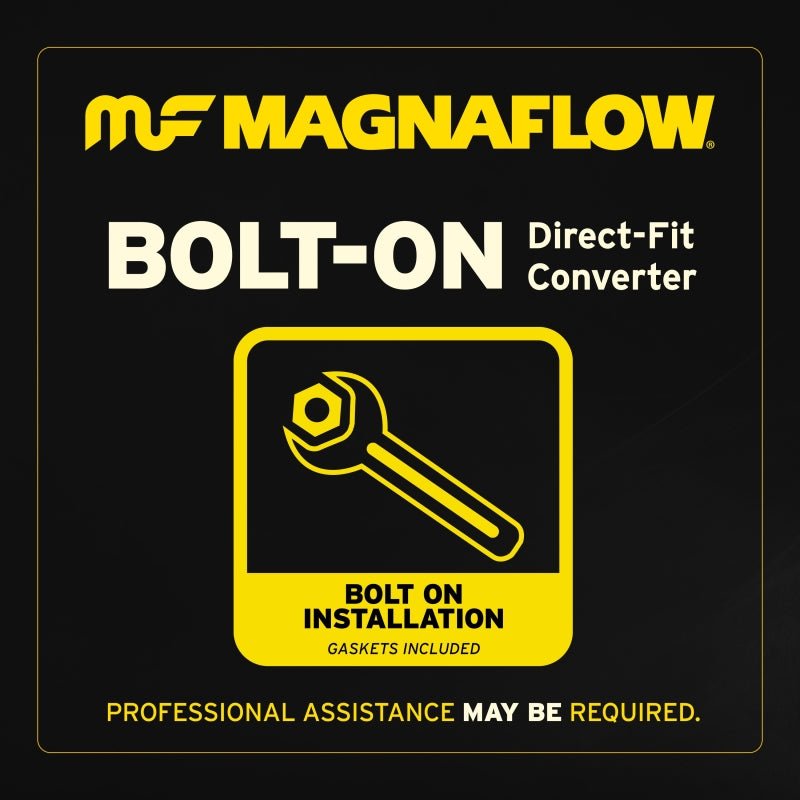 Magnaflow - MagnaFlow 11 - 15 Touareg V6 3.6 Direct Fit Converter OEM Underbody - Demon Performance
