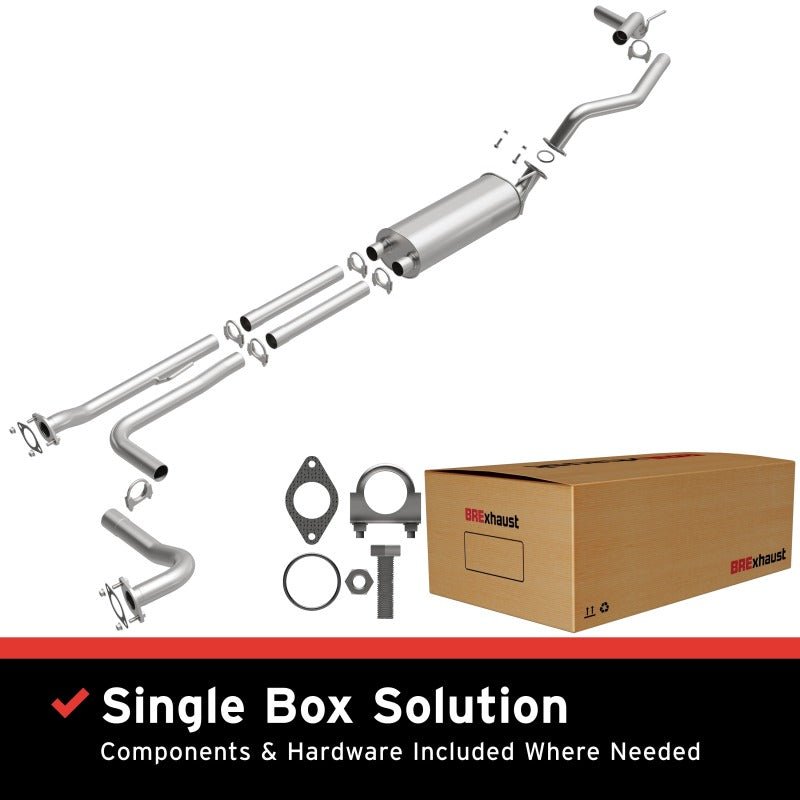 Magnaflow - MagnaFlow BRE Exhaust Kit 04 - 15 QX56 Armada Titan 5.6L - Demon Performance