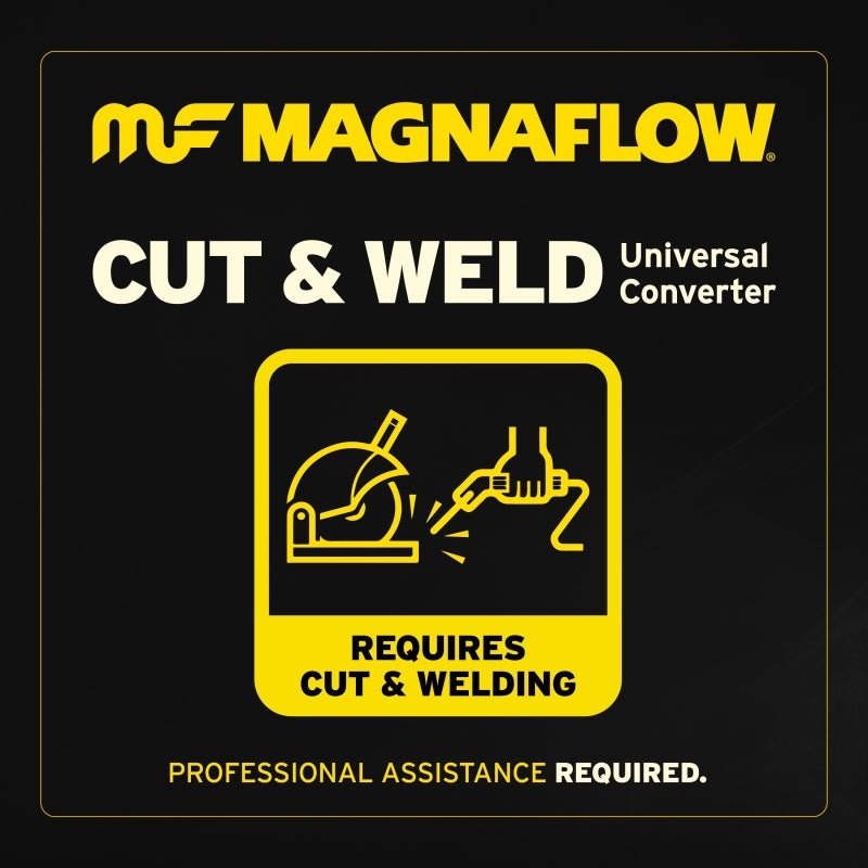 Magnaflow - MagnaFlow California Grade CARB Compliant Universal Catalytic Converter 2.50in PC1 - Demon Performance