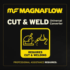 Magnaflow - MagnaFlow California Grade CARB Compliant Universal Catalytic Converter 2.50in PC1 - Demon Performance