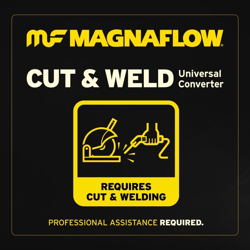 Magnaflow - Magnaflow Universal Converter 2.25in Rear CA - Demon Performance