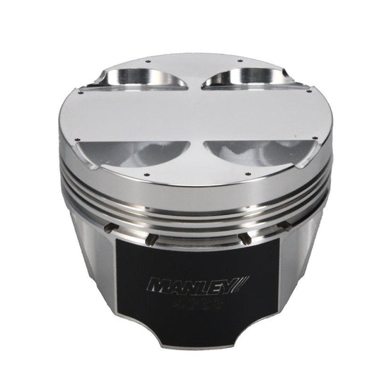 Manley Performance - Manley 03 - 06 EVO VIII/IX 85mm STD Bore 8.5:1 (Extreme Duty) Dish Piston Set with Rings - Demon Performance