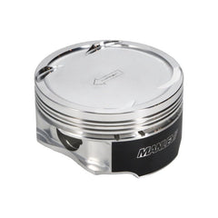 Manley Performance - Manley 03 - 07 Nissan 350Z/Maxima 81.4mm Stroker 95.75mm +.25mm Bore 8.5:1 Dish Piston Set w/ Rings - Demon Performance