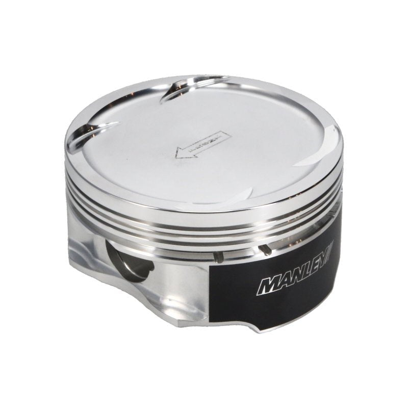 Manley Performance - Manley 03 - 07 Nissan 350Z/Maxima 81.4mm Stroker 96.50mm +1.0mm Bore 8.5:1 Dish Piston Set w/ Rings - Demon Performance