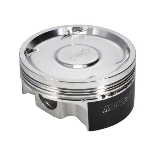 Manley Performance - Manley 04+ Subaru WRX/STI 2.5L 99.75mm Bore +.25mm 8.5:1 CR Dish Piston Set with Rings - Demon Performance