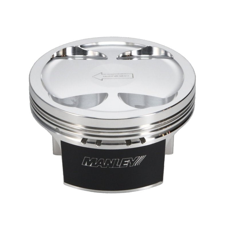 Manley Performance - Manley 04+ Subaru WRX/STi EH257 99.75mm +.25mm Bore 9.8:1 Dish Piston Set of 4 - Demon Performance