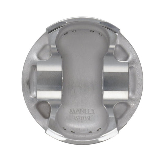 Manley Performance - Manley 04+ Subaru WRX/STi (EJ257) 79mm Stroke 99.55mm Bore 8.5:1 - 17cc Dish ED Piston Set - Demon Performance